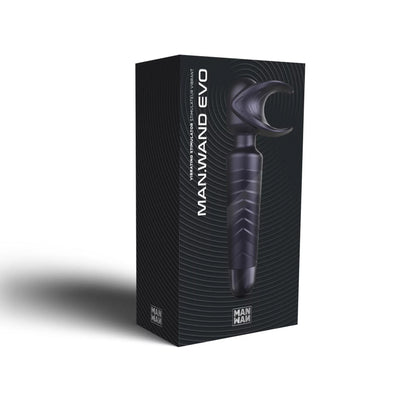 5-Masturbator wibrujący Man.wand EVO czarny 20 cm-5
