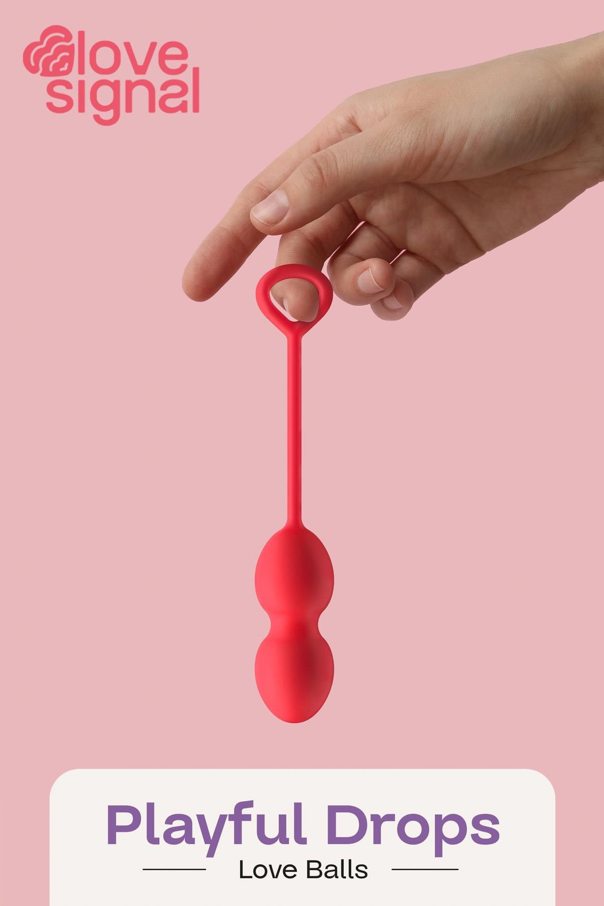 8-Kulki miłosne Playful Drops Dream Toys silikonowe 17,5 cm-8
