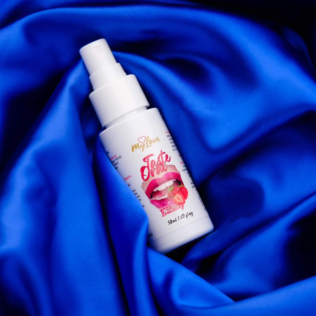 5-Spray do seksu oralnego MyLove truskawkowy 50 ml-5