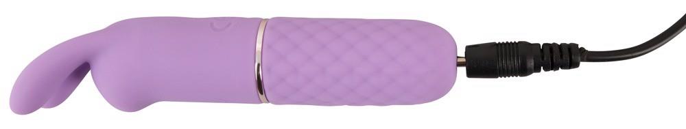 7-Mini wibrator króliczek Cuties fioletowy USB 10,8 cm-7