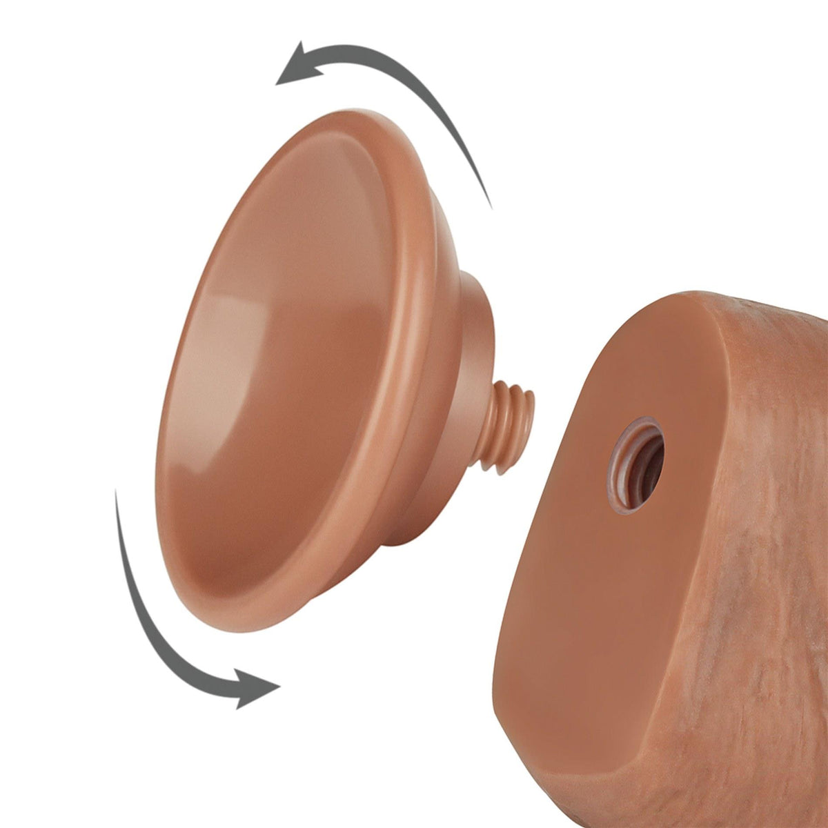 7-8'' Sliding Skin Dual Layer Dong Brown-7