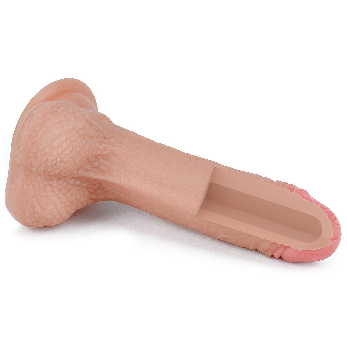 5-7'' Dual layered Platinum Silicone Cock-5