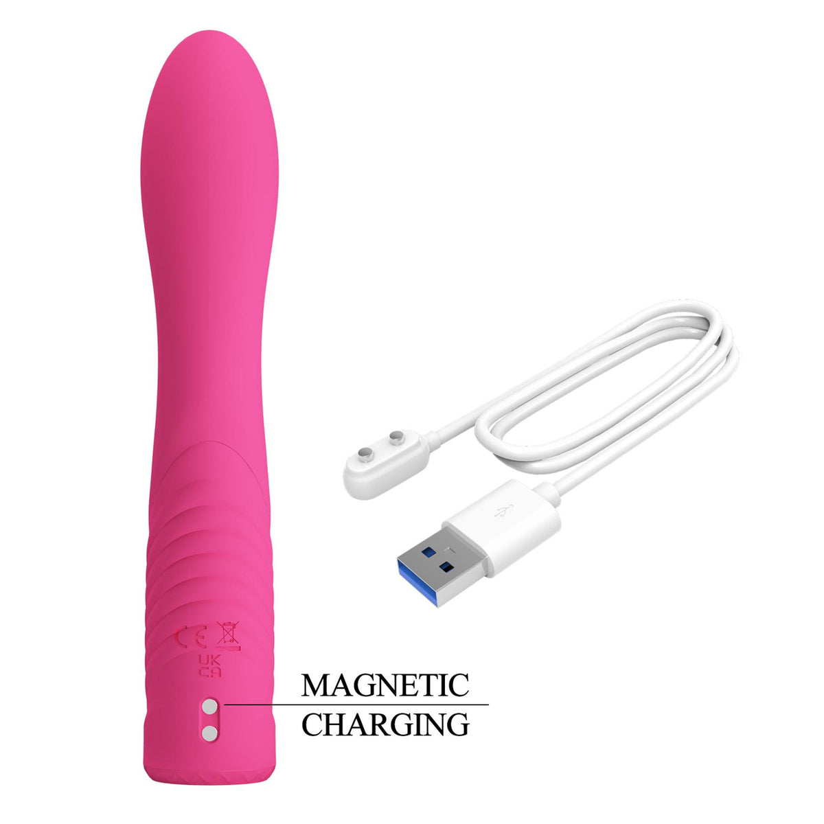 7-Wibrator króliczek Pretty Love Elivia 10 trybów punktu G silikonowy USB-7