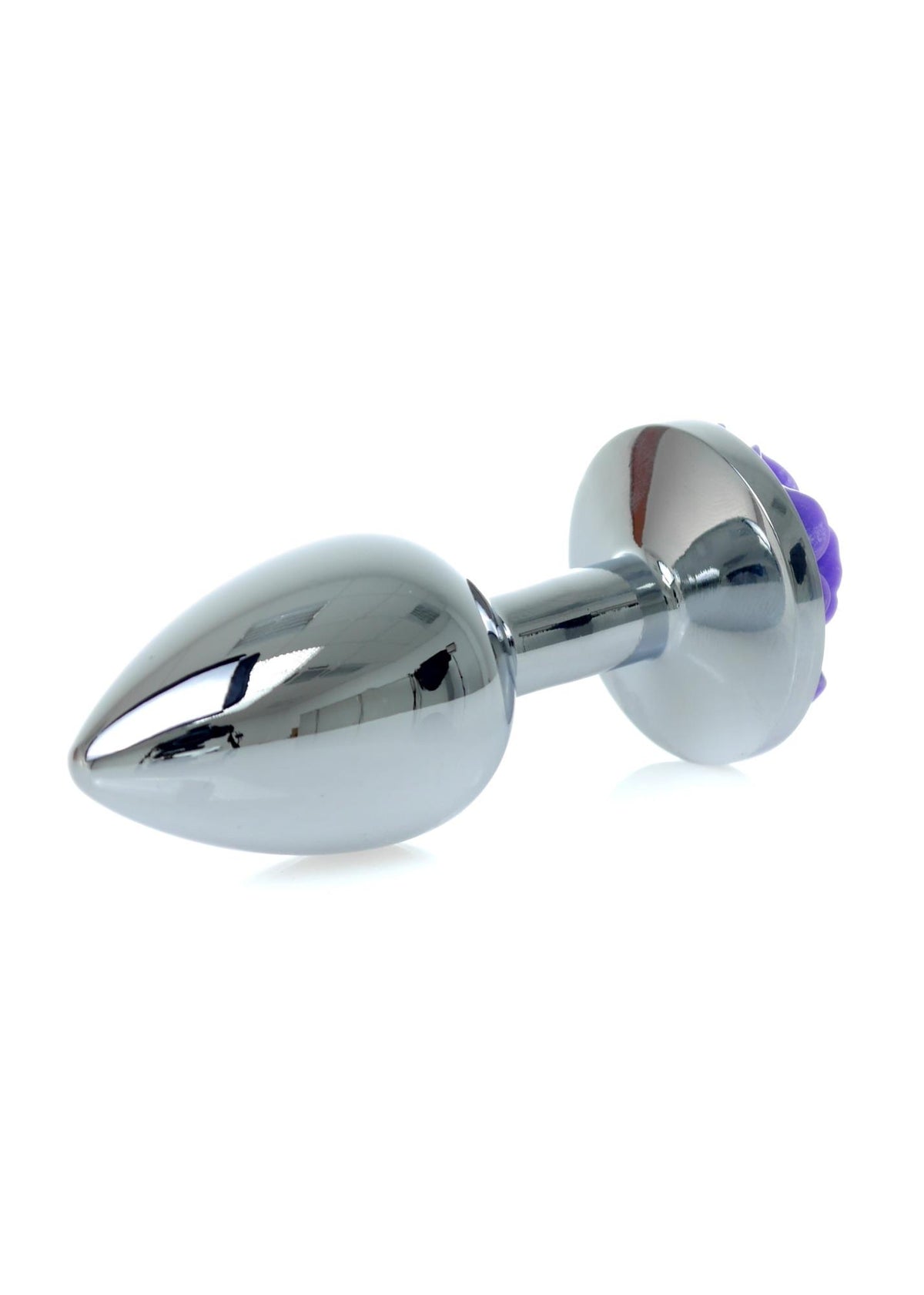 7-MyLove Toys - Jewellery Silver PLUG ROSE- Purple-7