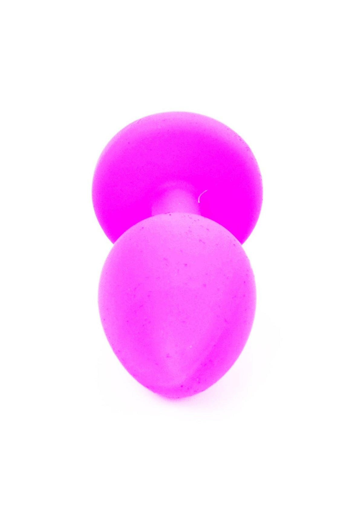 11-Korek analny silikonowy z diamentem MyLove Toys różowy 7 cm-11