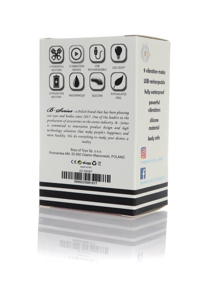 6-Masażer na palce silikonowy B Series Magic USB 9 funkcji-6