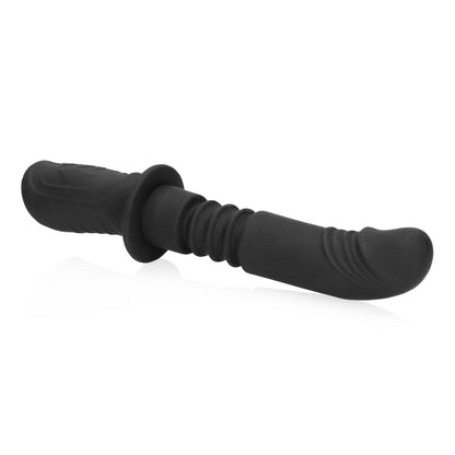 14-Hand Held Vibrating and Thrusting Sex Machine - Black-14