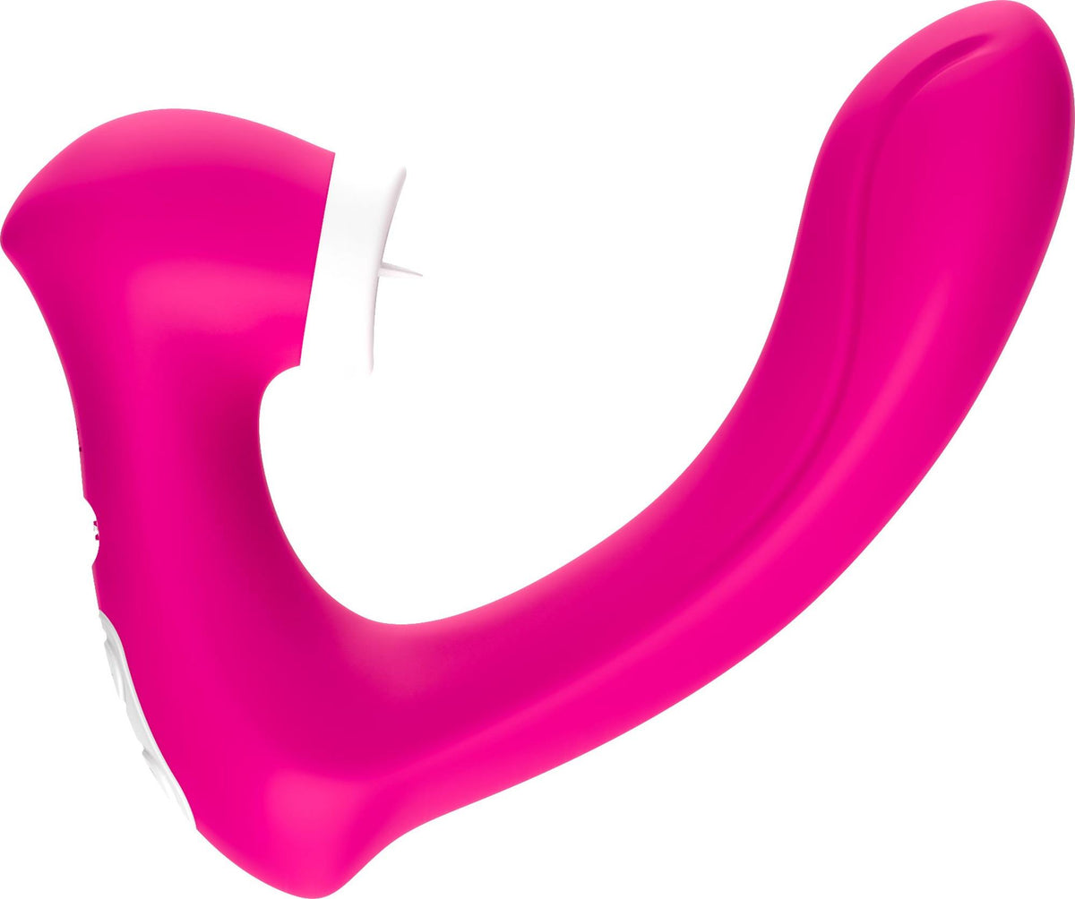 6-Stymulator silikonowy B Series Joy różowy USB 22 cm-6