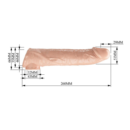 7-Pretty Love Przedłużacz Penisa z Modułami 26 cm-7
