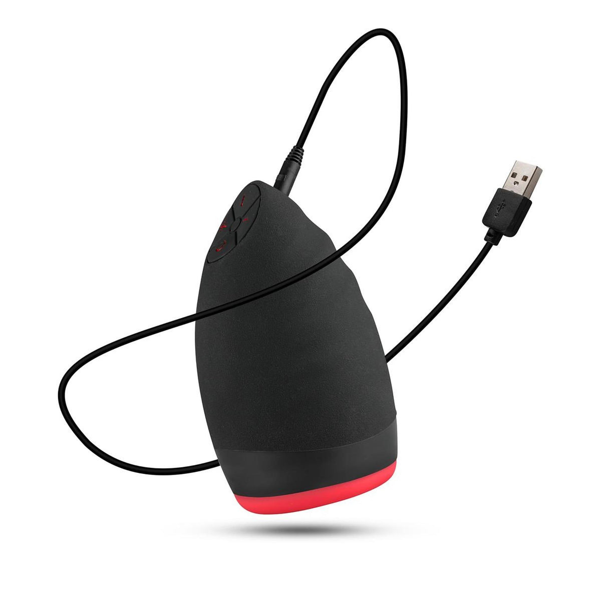 6-Masturbator wibrujący rozgrzewający Teazers silikonowy USB-6
