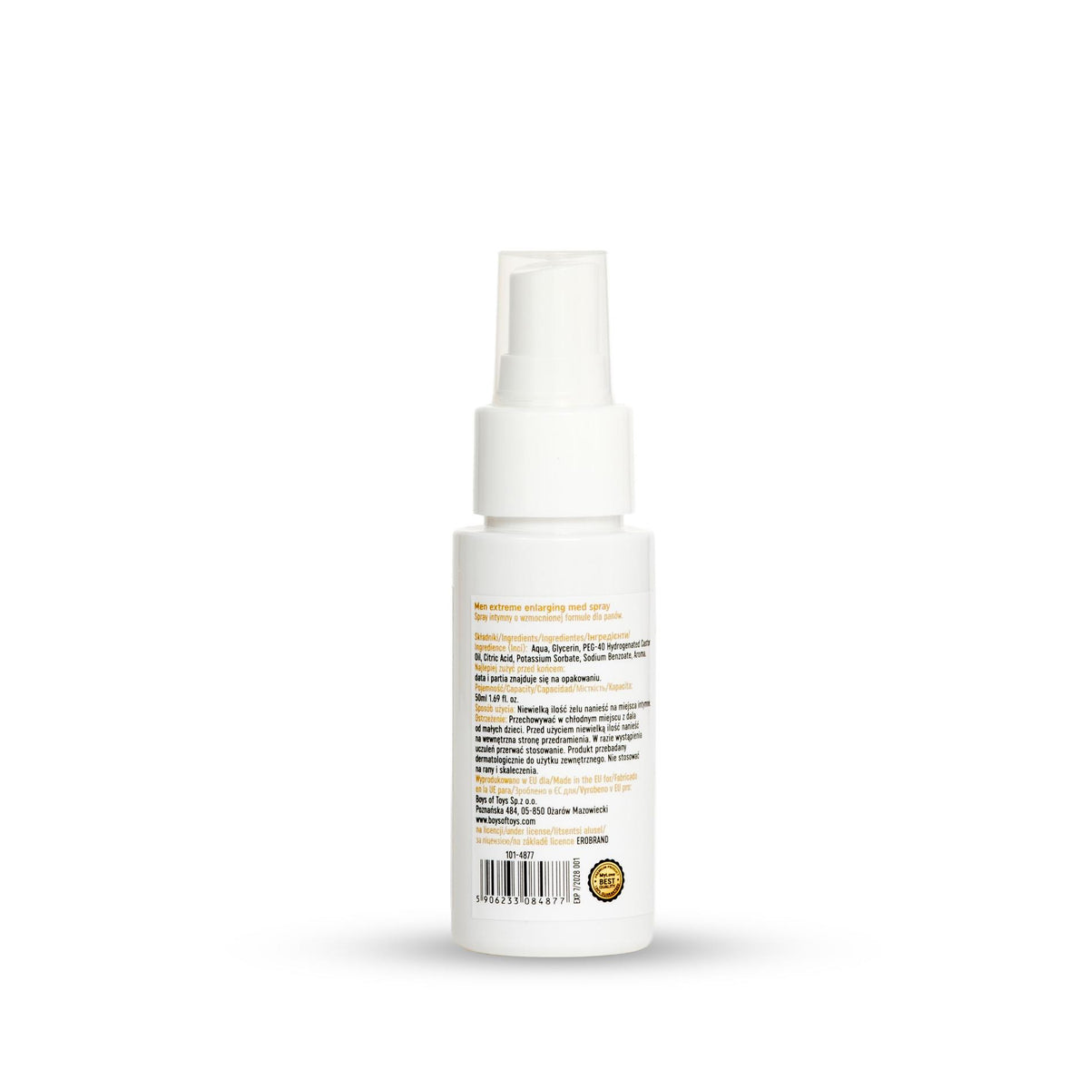 6-Spray powiększający MyLove Man Extreme kokosowy 50 ml-6