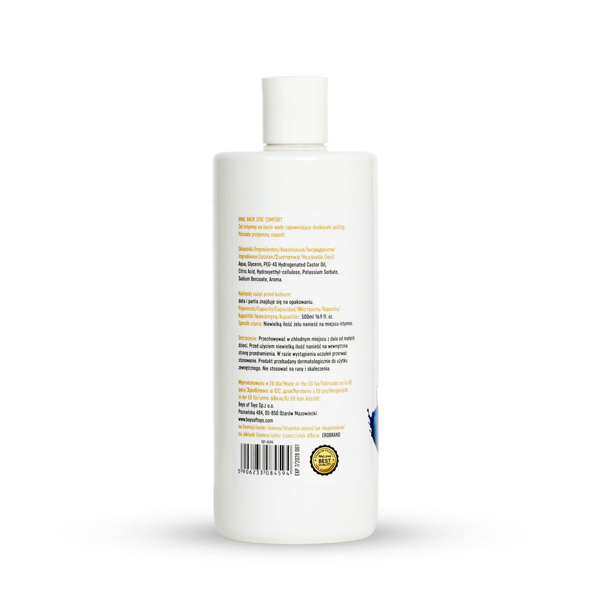 8-Żel analny MyLove miętowy komfort 500 ml-8