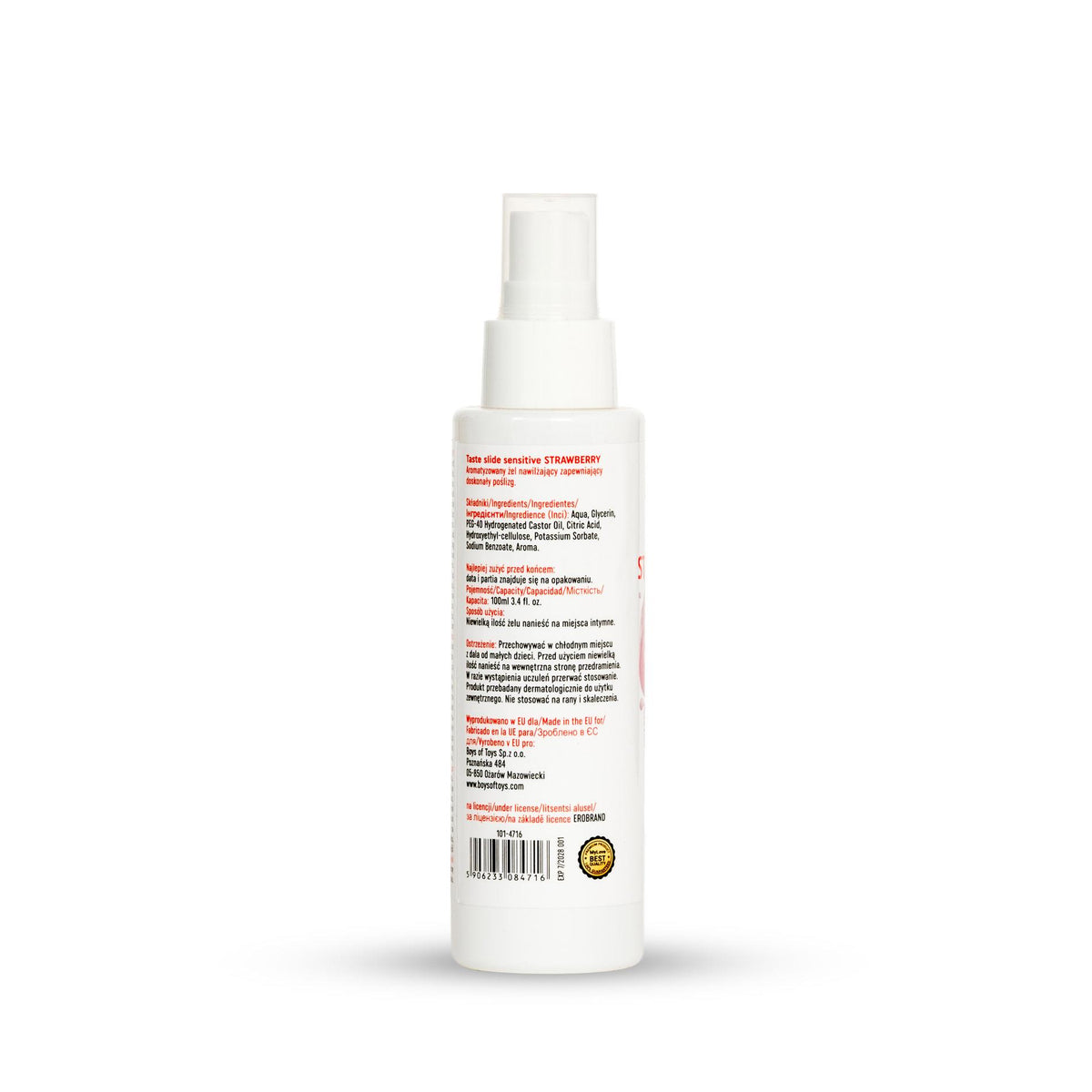 6-Żel intymny MyLove Taste Slide Sensitive truskawkowy 100 ml-6
