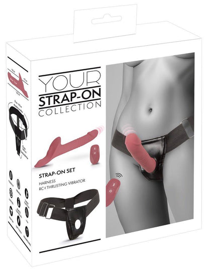 6-Wibrator strap on You2Toys Your różowy USB z pilotem-6