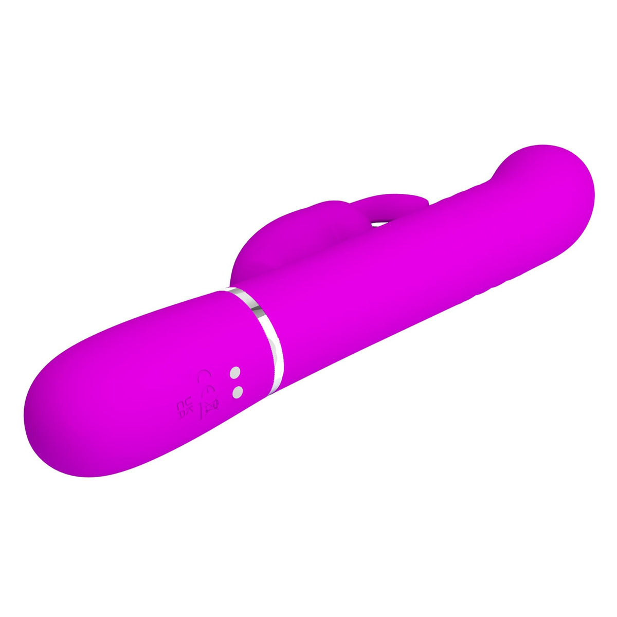 7-Wibrator króliczek Pretty Love fioletowy silikonowy 7 funkcji-7
