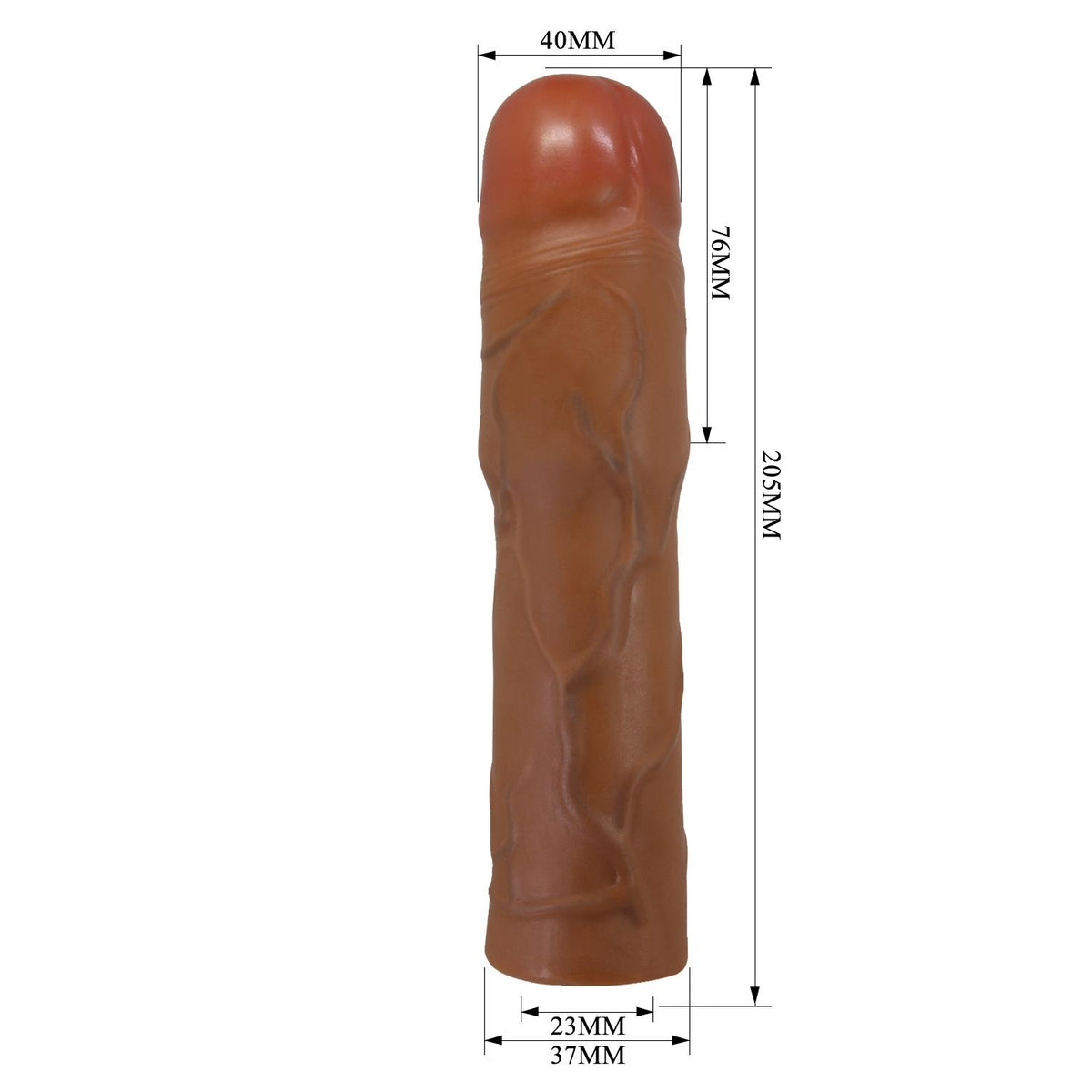 9-Przedłużka powiększająca penisa Pretty Love Kylian realistyczna 8 cm-9