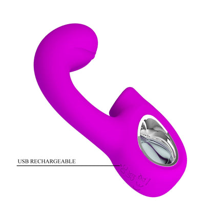 7-Stymulator łechtaczki Sibel Pretty Love silikonowy USB-7