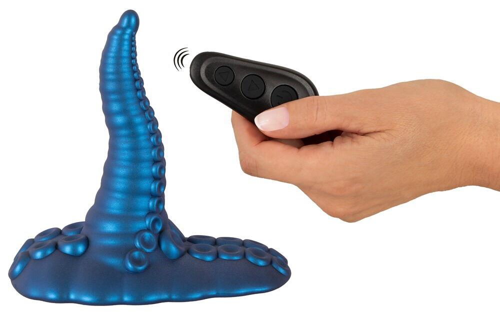 6-Wibrator Tentacle Pad Beasty Cocks silikonowy pilot USB-6