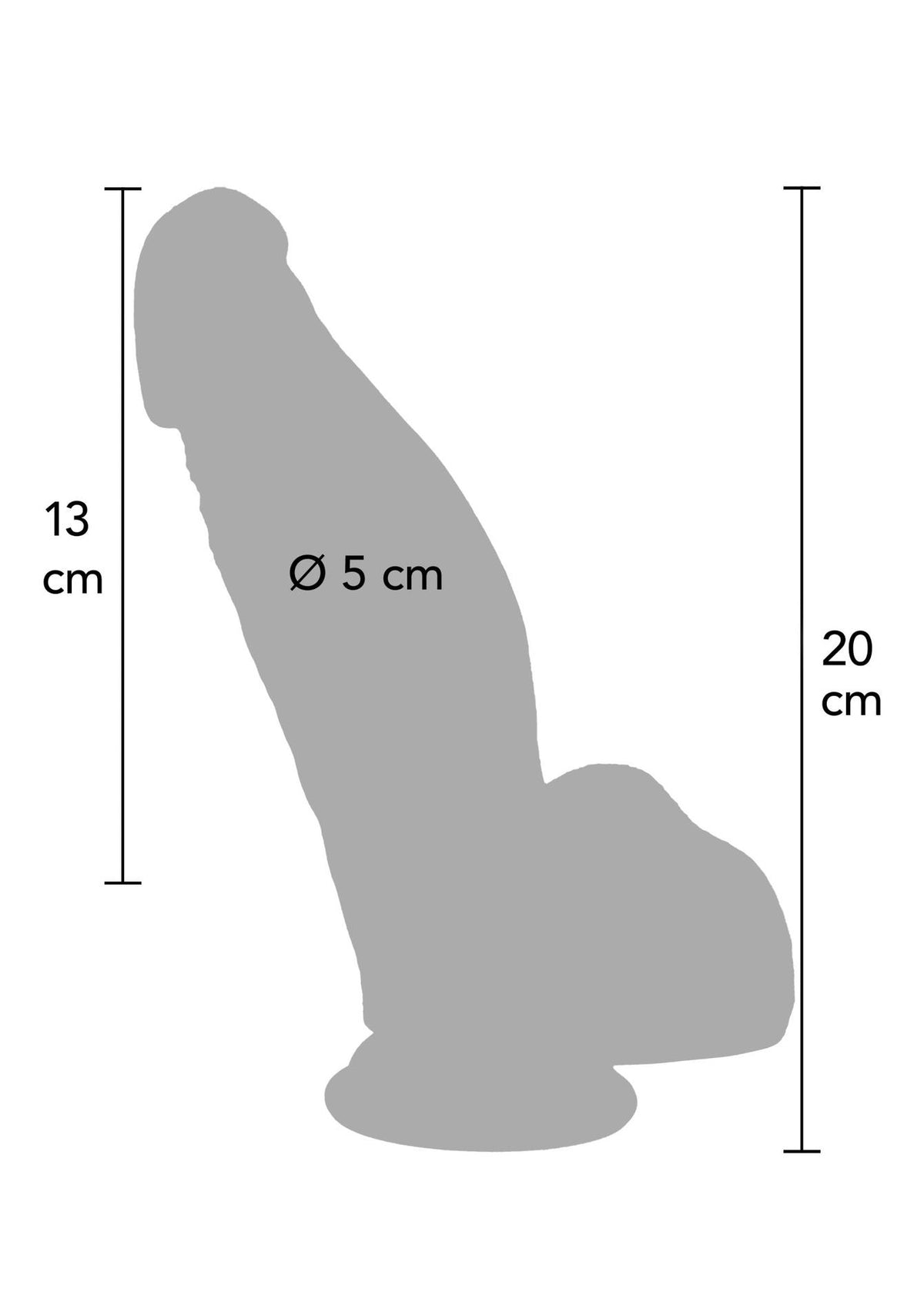 7-Ultra realistyczne dildo silikonowe Hidden Desire 20 cm-7