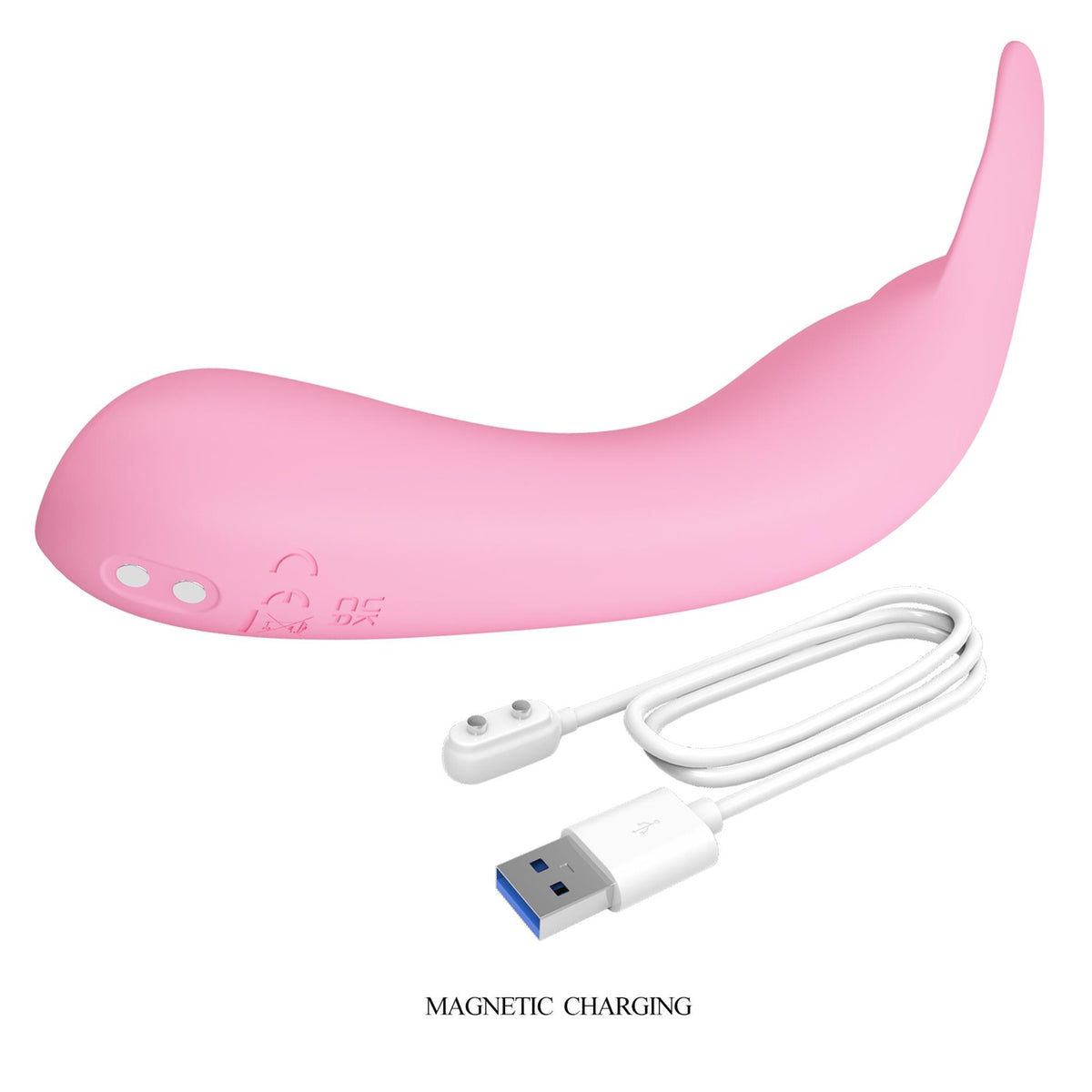 6-Wibrator silikonowy punkt G Pretty Love 10 trybów USB-6