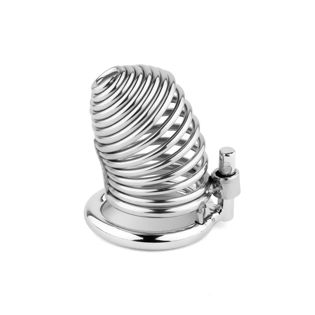 10-Stalowa spiralna klatka na penisa B Series HeavyFun 7,7 cm-10