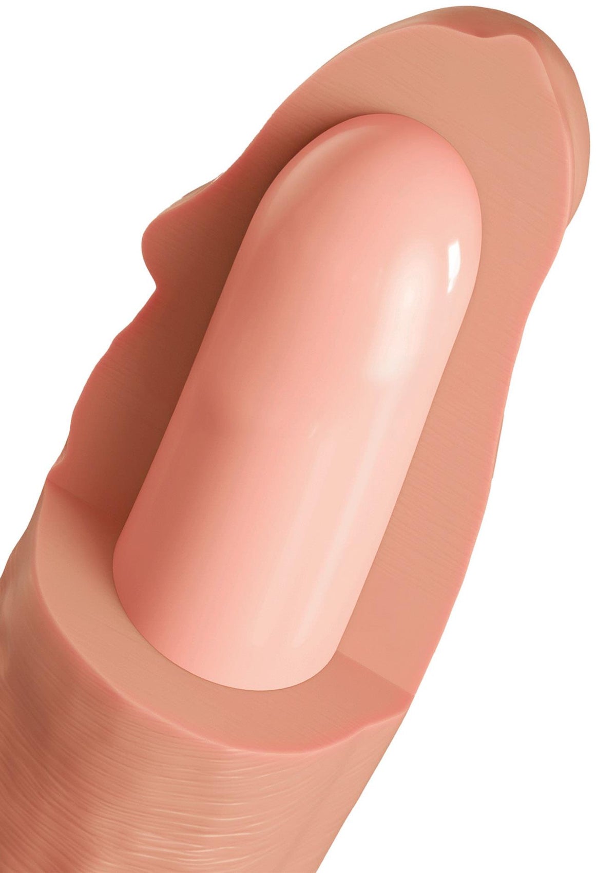9-Dildo realistyczne z płynnego silikonu Hidden Desire 20 cm-9