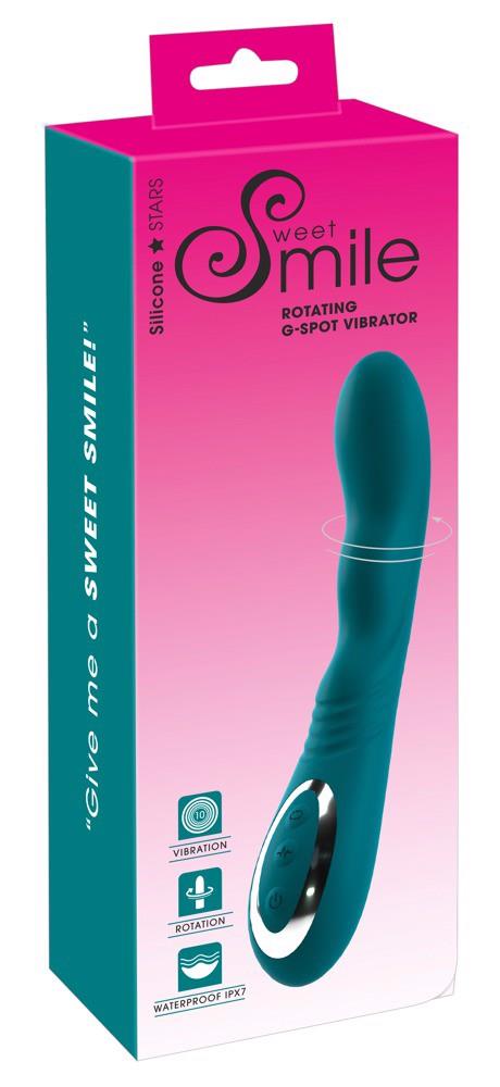 6-Wibrator rotacyjny Sweet Smile punkt G USB 22,8 cm-6