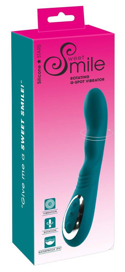 6-Wibrator rotacyjny Sweet Smile punkt G USB 22,8 cm-6