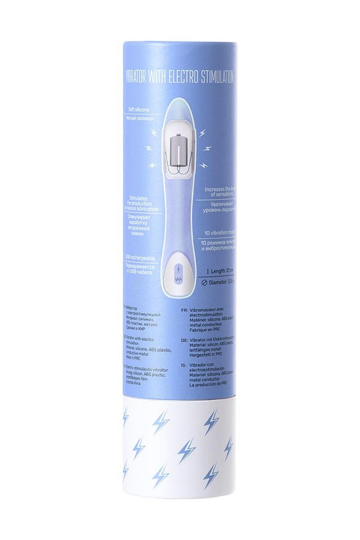 11-Wibrator punktu G z mikroprądami Physics Tesla silikonowy 21 cm-11