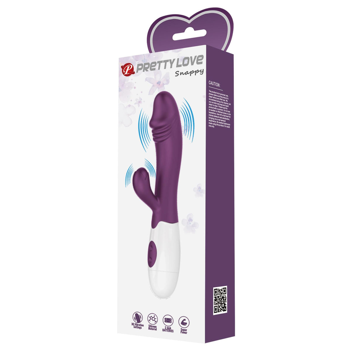 6-PRETTY LOVE - Snappy dark purple, 30 vibration functions-6