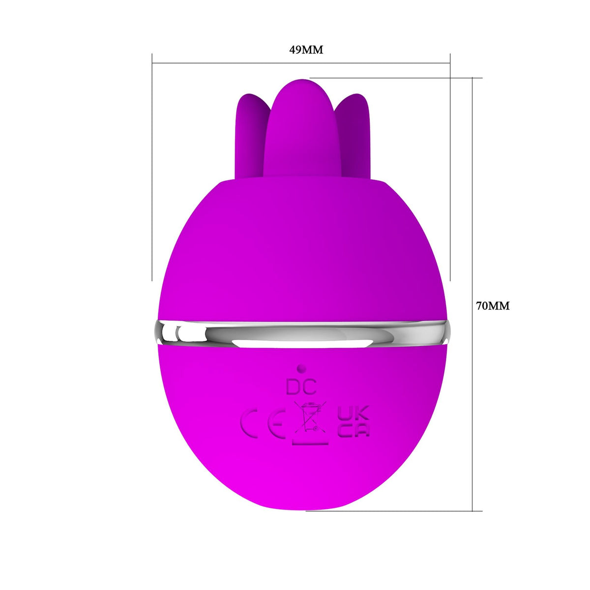 7-PRETTY LOVE - Gemini Ball, Silicone, USB rechargeable-7