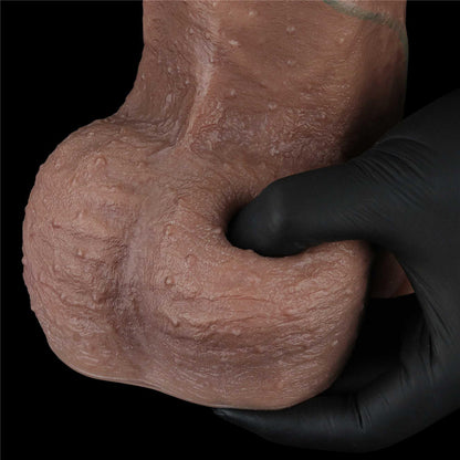 10-13"""" Dual Layered Silicone Cock XXL-10