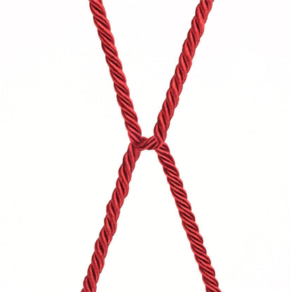6-Rebellion Reign Crimson Silky Bondage Rope-6