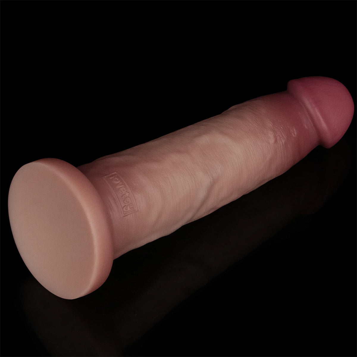 6-9'' Sliding Skin Pro II Dual Layer Silicone Dong-6
