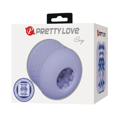 7-Masturbator dwustronny ultramiękkiego materiału Pretty Love Cary-7
