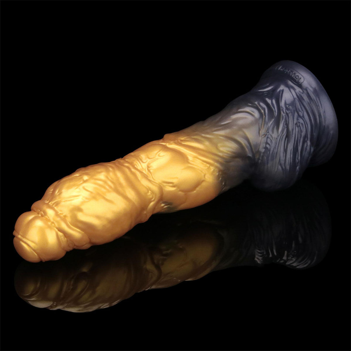 10-10'' Dual Density Silicone Inflatable Dildo-10
