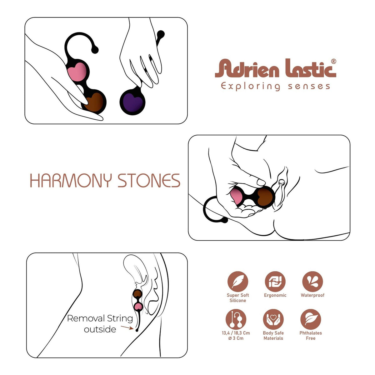 7-Kulki elastyczne Harmony Stones Adrien Lastic-7