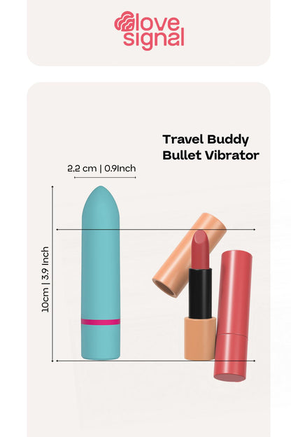6-Wibrator bullet Travel Buddy Dream Toys 10 cm USB-6