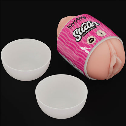 6-Masturbator dwustronny Lovetoy usta i pochwa z wibracjami-6