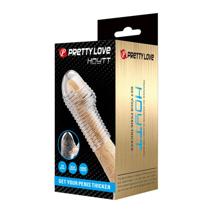 6-Przedłużka na penisa Pretty Love Hoytt transparentna-6
