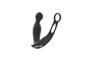 12-Masażer prostaty falujący z pilotem B-Series Cute silikonowy USB 15 cm-12