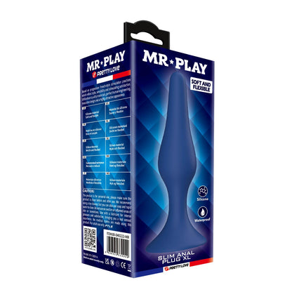 7-Korek analny silikonowy slim XL Mr. Play-7