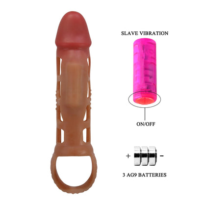 6-Przedłużka na penisa Pretty Love Preston 18 cm TPR-6
