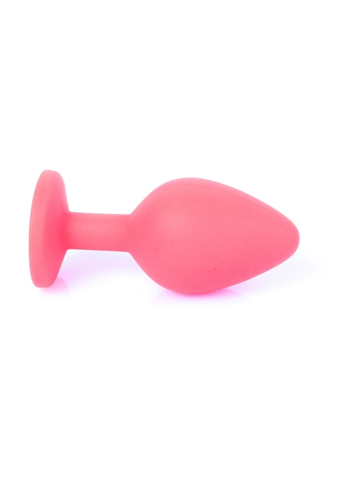 7-Silikonowa biżuteria analna MyLove Toys czerwona średnia 8 cm-7