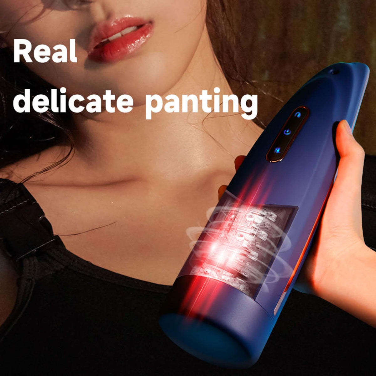 6-Masturbator męski Lovesecret Premium Pro 2 33 cm rotacyjny USB wodoodporny-6