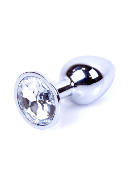 9-MyLove Toys - Jewellery Silver PLUG- Clear-9