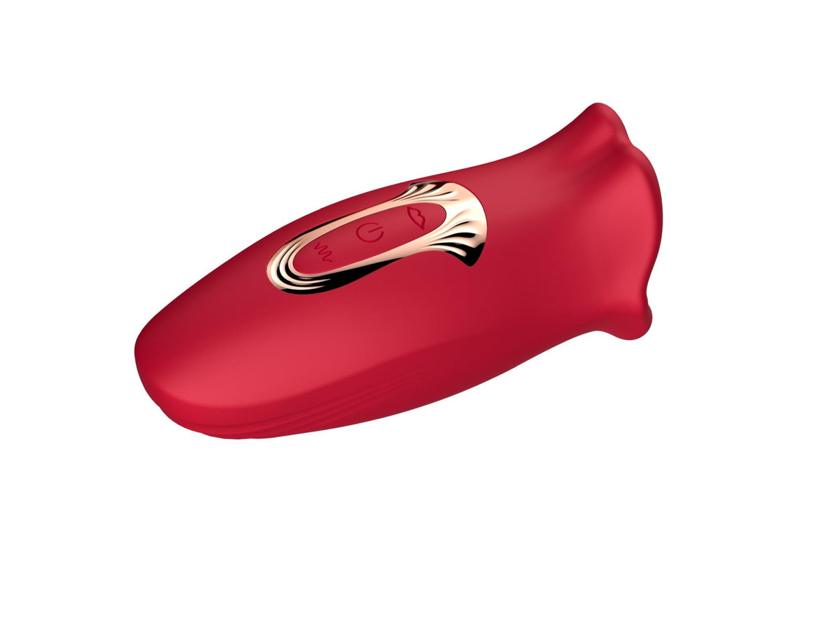 6-Stymulator łechtaczki z języczkiem B Series Cute czerwony USB-6