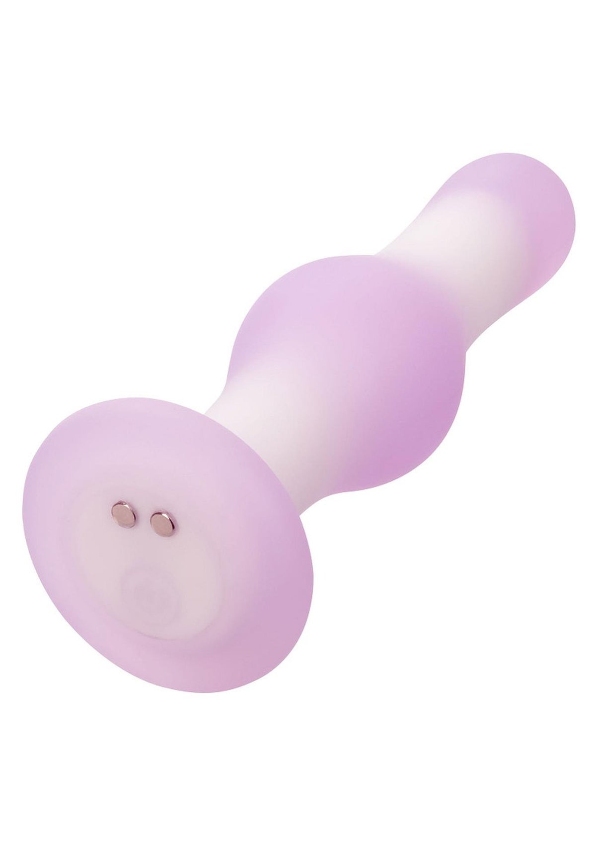6-Silikonowy wibrujący korek analny Calexotics Lavender Haze fioletowy-6