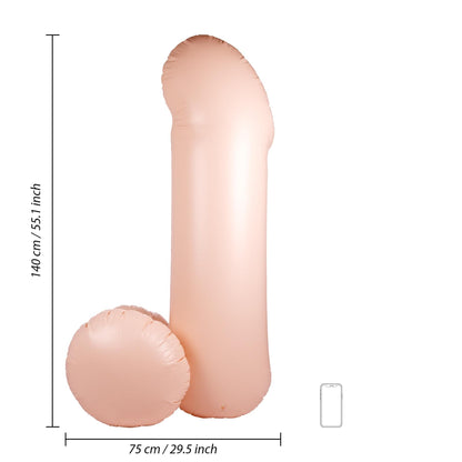 6-Gigantyczny nadmuchiwany penis S-Line 140 cm wodoodporny-6