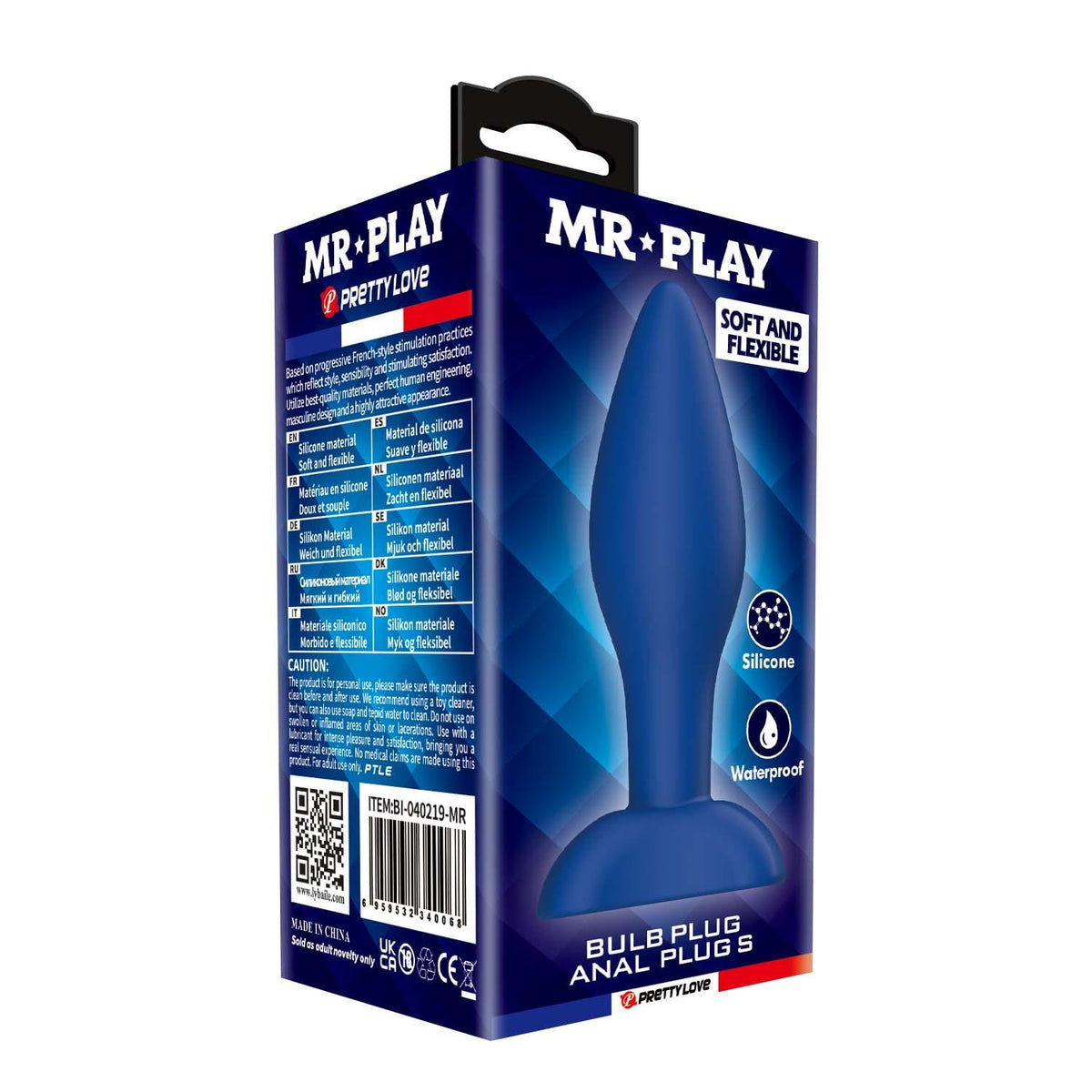 6-Korek analny silikonowy Mr. Play Bulb S dla początkujących-6